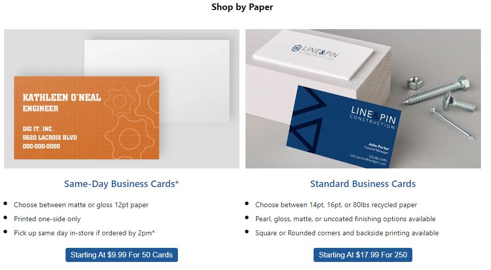 Best Places For Business Cards Where And How To Get Your Cards