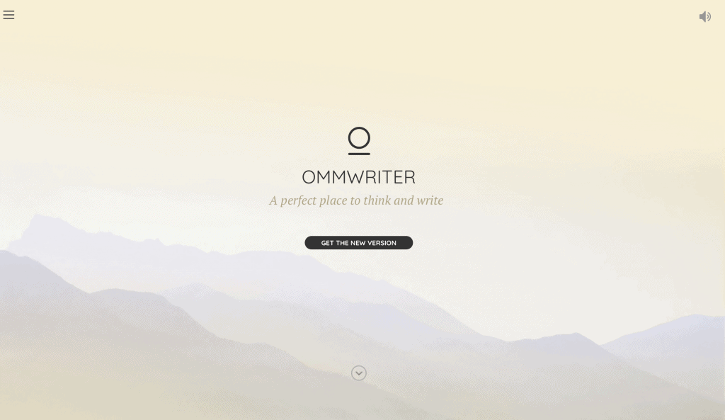 OMMWRITER website