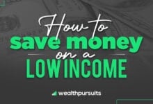 how to save money on a low income