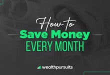 how to save money every month